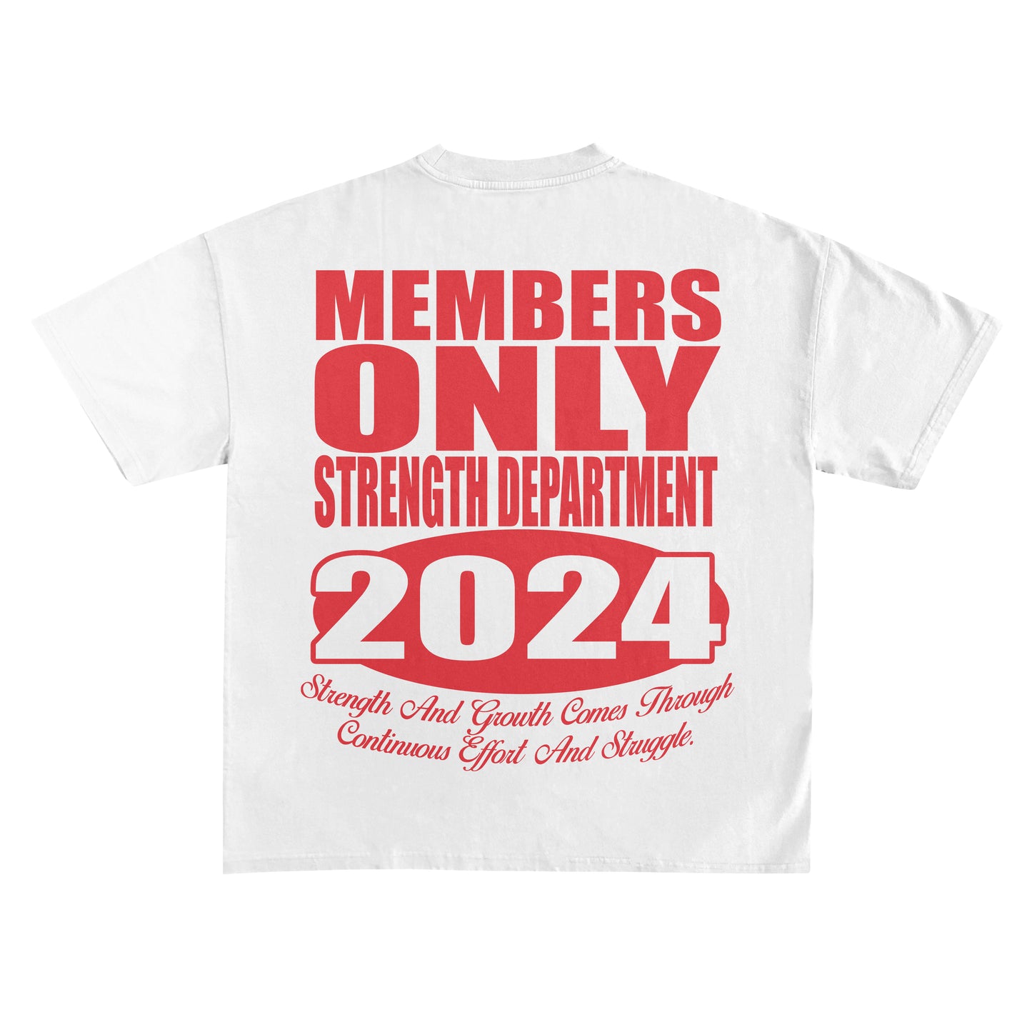 Members Only oversized Tee