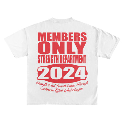 Members Only oversized Tee